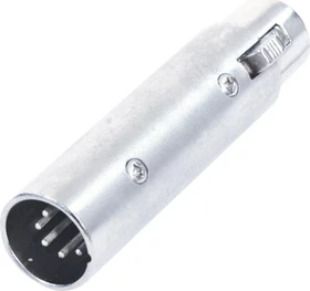 Omnitronic Adapter 3pol XLR(F)/5pol XLR(M)