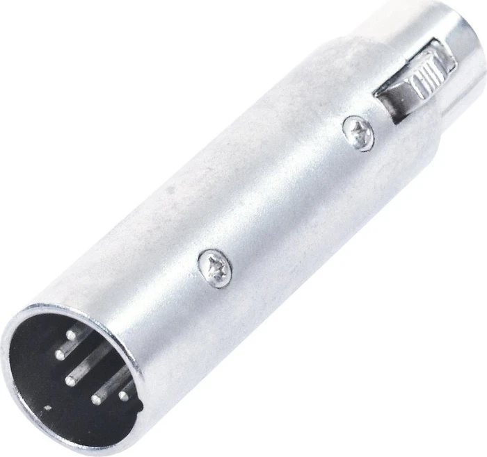 Omnitronic Adapter 3pol XLR(F)/5pol XLR(M)