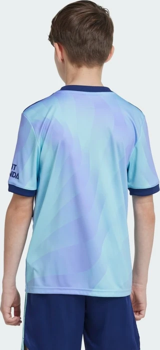 adidas FC Arsenal 2024/2025 Ausweichtrikot clear aqua/light flash purple (Junior)
