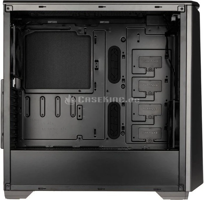 Phanteks Eclipse P400S Tempered Glass Edition anthrazit, Glasfenster, schallgedämmt
