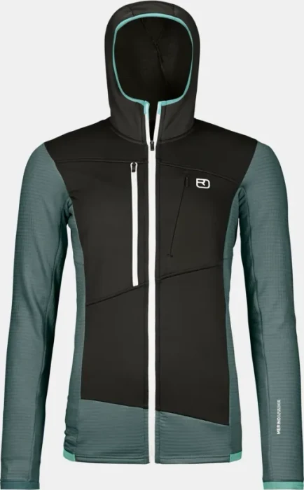 Ortovox Fleece Grid Hoody Funktionsjacke dark arctic grey (Damen)