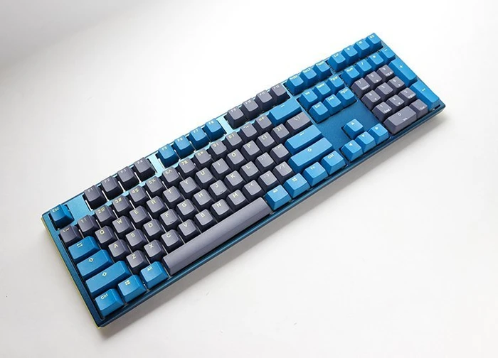 Ducky One 3 DayBreak PBT blau, LEDs RGB, MX RGB CLEAR, USB, DE