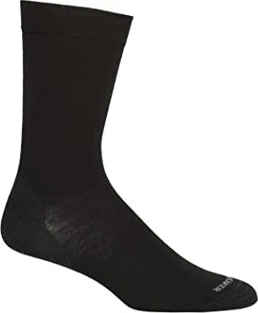 Icebreaker Lifestyle Fine Gauge Crew Socken schwarz (Herren)