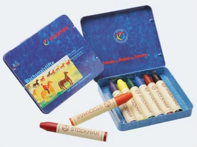 Stockmar Wachsmalstift 8 Farben, 8er-Set