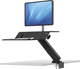 Fellowes Lotus RT Sitz-Steh Workstation, für 1 Monitor schwarz