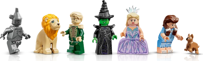 LEGO Wicked - Emerald City Wandkunst