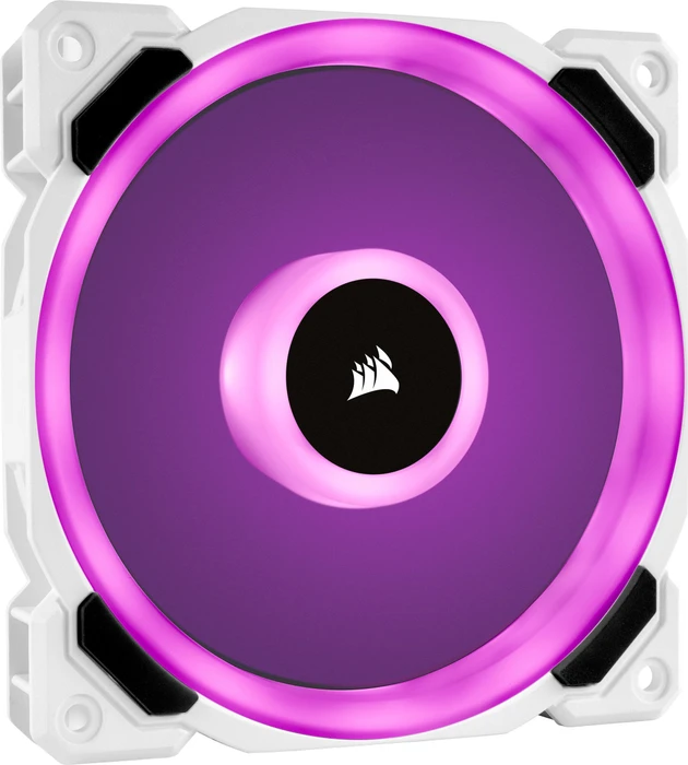 Corsair LL Series LL120 RGB, weiß, LED-Steuerung, 120mm, 3er-Pack