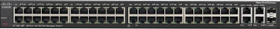 Cisco SF300 Rackmount Managed Switch, 48x RJ-45, 2x RJ-45/SFP, 375W PoE (SF300-48P / SRW248G4P-K9)
