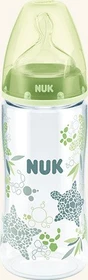 NUK First Choice PA-Trinkflasche Silikon, 6+M, 300ml (verschiedene Farben)