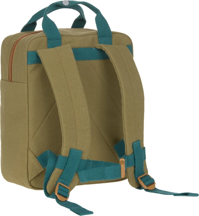 Lässig Square Little One & Me oliv Kindergartenrucksack