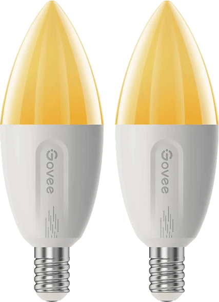 Govee H600C RGBWW Smart LED Kerze E14 5W, 2 Stück