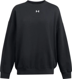 Under Armour Rival Fleece Sweatshirt schwarz/weiß (Damen)