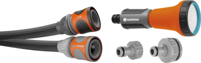 Gardena Textilschlauch Liano Life Schlauchset 13mm, 10m