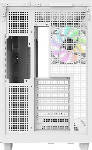 Thermaltake View 380 XL WS ARGB Snow, weiß/braun, Glasfenster
