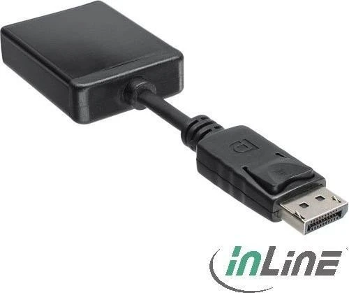 InLine DisplayPort [Buchse] auf DVI-D [Buchse] Adapterkabel