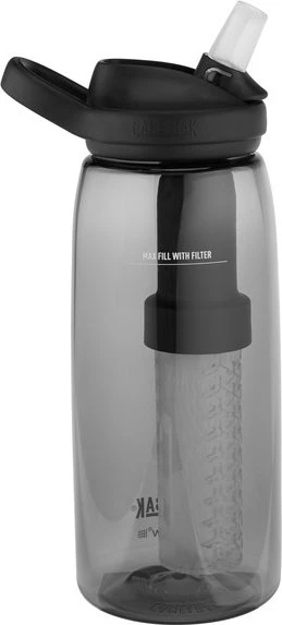 CamelBak Eddy+ Filtered by LifeStraw Trinkflasche 1l charcoal