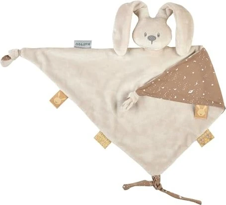 Nattou Kuscheltuch Doudou Kaninchen Lapidou sand