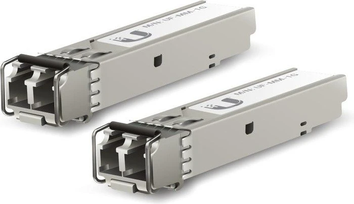 Ubiquiti UF-MM Gigabit LAN-Transceiver, LC-Duplex MM 550m, SFP, 2er-Pack