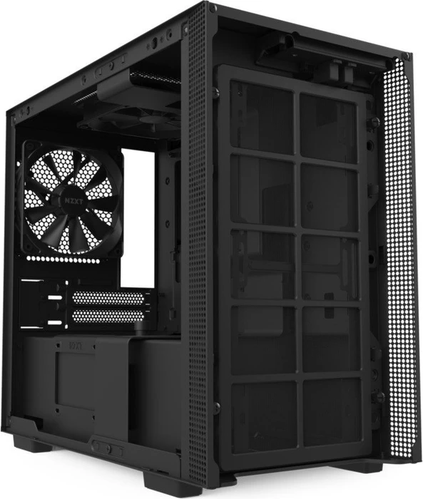 NZXT H210, schwarz, Glasfenster, Mini-ITX