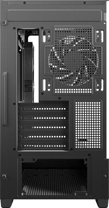 DeepCool CG380 3F, schwarz, Glasfenster