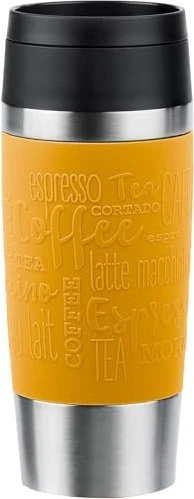 Emsa Travel Mug Classic Coffee and Tea Isolierbecher 360ml gelb