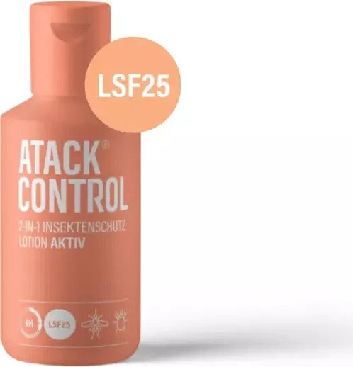 Atack Control 2-in-1 Insektenschutz Aktiv Lotion 100ml