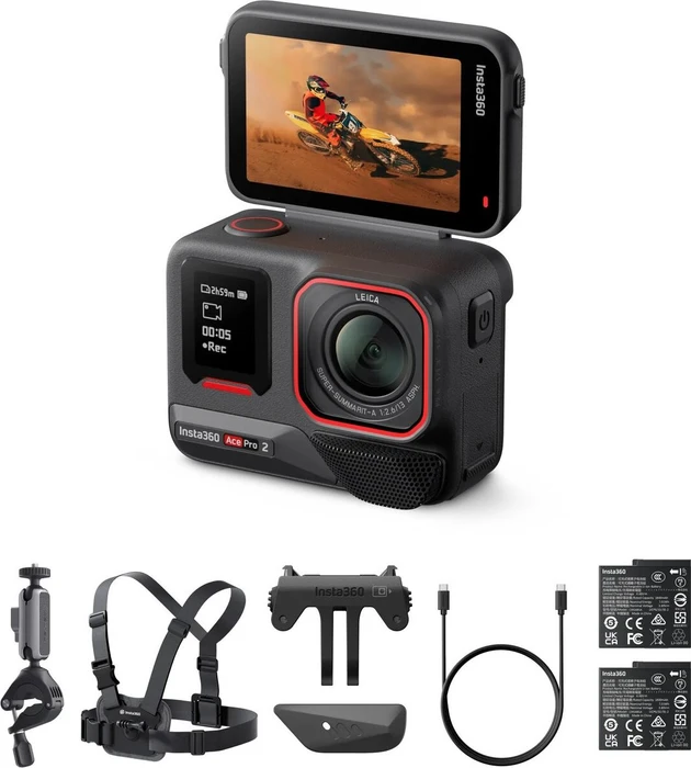 Insta360 Ace Pro 2 Bike Bundle Dual Battery