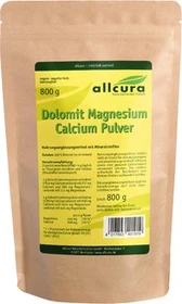 allcura Dolomit Magnesium Calcium Pulver, 800g