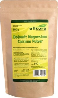 allcura Dolomit Magnesium Calcium Pulver