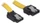 DeLOCK SATA Kabel gelb 0.3m mit Arretierung, oben/gerade (82472)