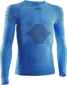 X-Bionic Invent 4.0 Kompressionsshirt langarm teal blue/anthracite (Junior)