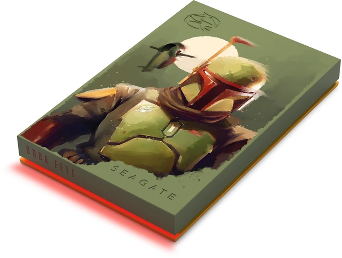 Seagate FireCuda Gaming HDD - Boba Fett Special Edition, 2TB, +Rescue, USB 3.0 Micro-B