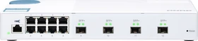 QNAP QSW-M400 Desktop Gigabit Managed Switch, 8x RJ-45, 4x SFP+ (QSW-M408S)