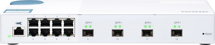 QNAP QSW-M400 Desktop Gigabit Managed Switch, 8x RJ-45, 4x SFP+