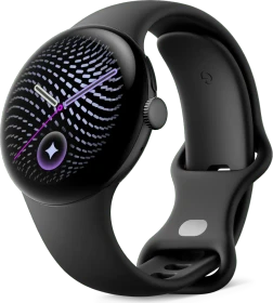 Google Pixel Watch 5 (Wi-Fi) 41mm matte black mit Sportarmband obsidian