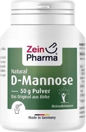 Natural D-Mannose Pulver, 50g