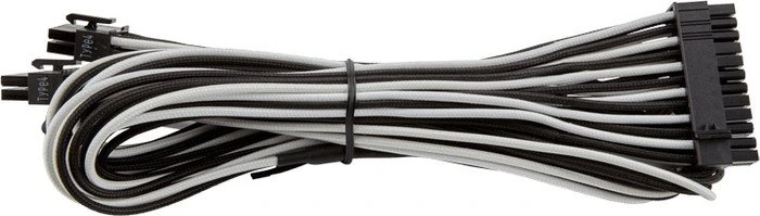 Corsair PSU Cable Kit Type 4 - Pro Package - Gen3, weiß/schwarz