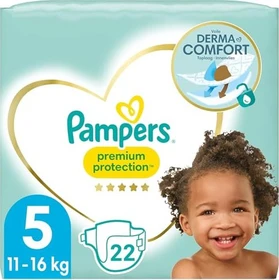Pampers Premium Protection Gr.5 Einwegwindel, 11-16kg, 22 Stück