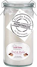 Candle Factory Mini Jumbo Duftkerze zimt & zucker, 1 Stück