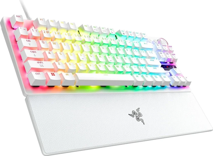Razer Huntsman V3 Pro Tenkeyless 8KHz, weiß, LEDs RGB, Razer Analog Optical Switch Gen-2, USB, US