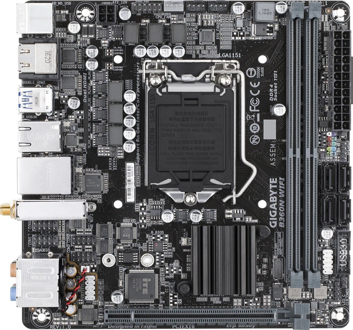 GIGABYTE B360N WIFI (Intel 1151 v2)