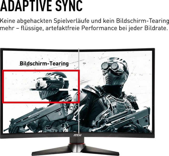 MSI Optix MAG24C, 2 Jahre Garantie, 23.6"
