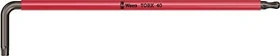 Wera 967 SPKXL Multicolour Torx Winkelschlüssel, T40x224mm