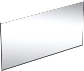 Geberit Option Plus Square Lichtspiegel 135x70x3.5cm, schwarz matt/Aluminium eloxiert