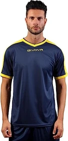 Givova Kit Revolution Set navy/gelb