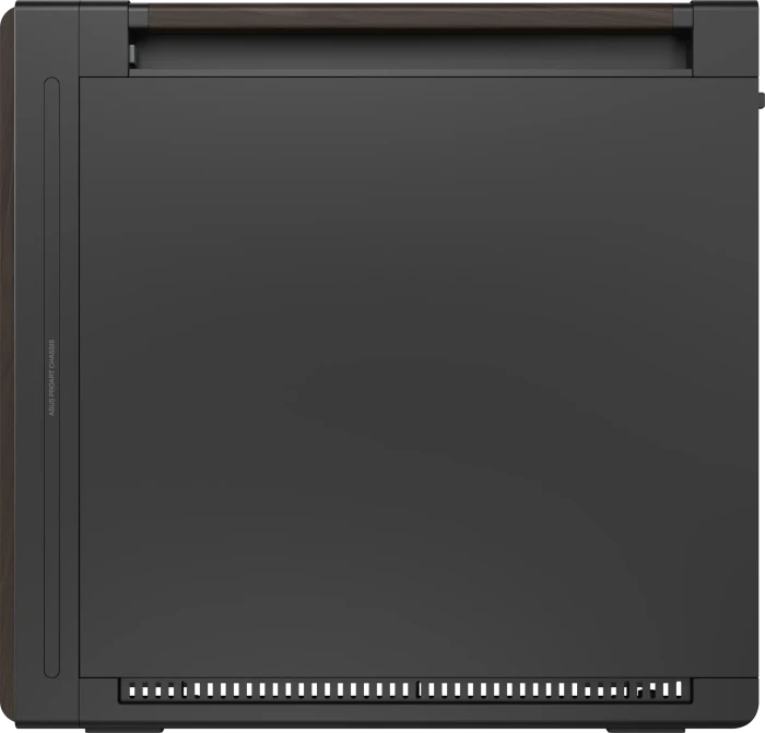ASUS ProArt PA602 Wood Edition Modern Black, schwarz/braun, Tempered Glass Panel, Glasfenster