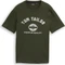 Tom Tailor Logo-Print T-Shirt kurzarm deep forest green (Herren) Vorschaubild