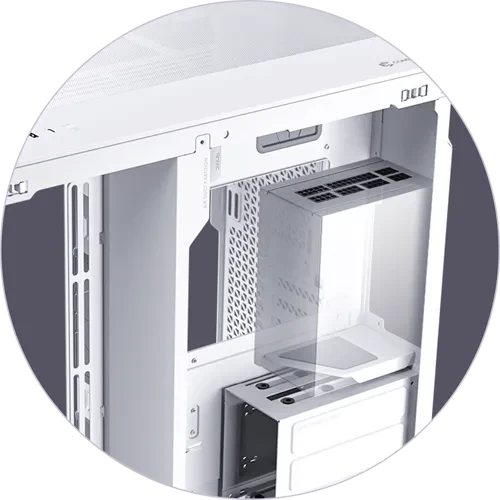Antec Constellation C8 White, Glasfenster