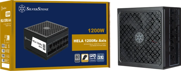 SilverStone HELA 1200Rz Axis Platinum 1200W, ATX 3.1