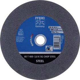 Pferd 80 T 400-3.8 K SG CHOP STEEL/25.4 Trennscheibe, 400x3.8x25.4mm, 10 Stück